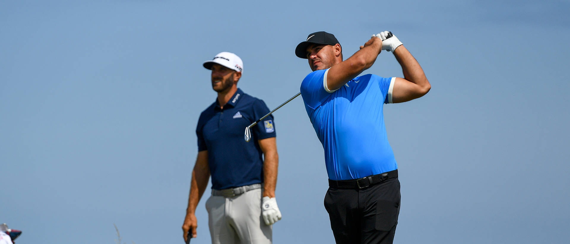 Dustin Johnson and Brooks Koepka